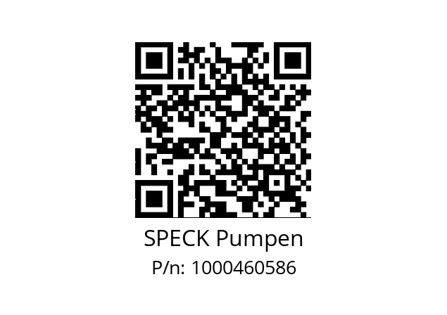   SPECK Pumpen 1000460586