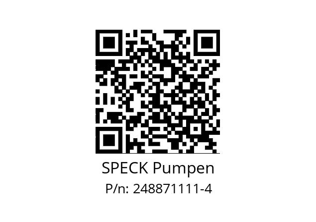   SPECK Pumpen 248871111-4