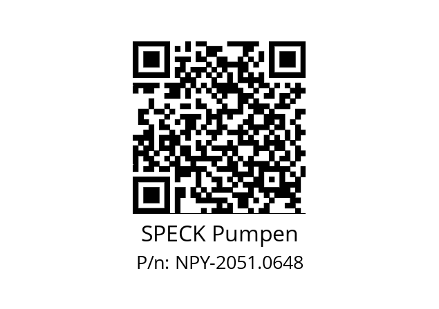   SPECK Pumpen NPY-2051.0648