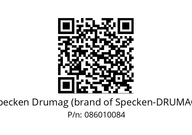   Specken Drumag (brand of Specken-DRUMAG) 086010084