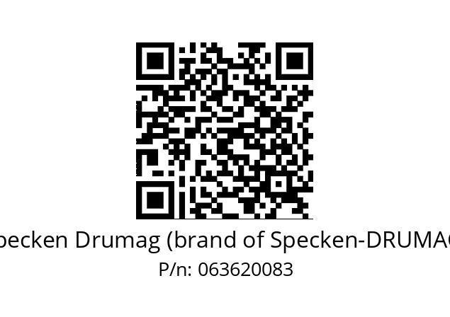   Specken Drumag (brand of Specken-DRUMAG) 063620083