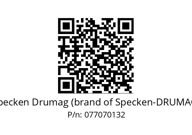   Specken Drumag (brand of Specken-DRUMAG) 077070132