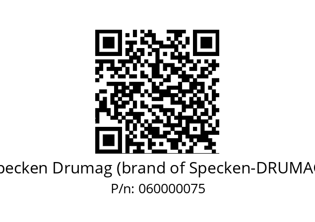   Specken Drumag (brand of Specken-DRUMAG) 060000075