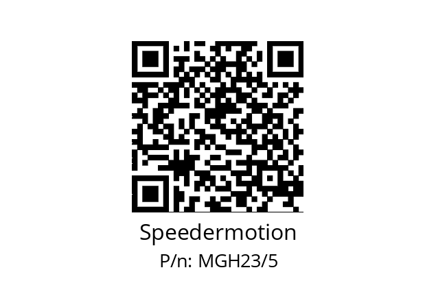   Speedermotion MGH23/5