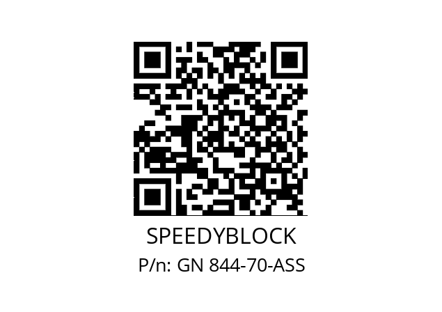   SPEEDYBLOCK GN 844-70-ASS