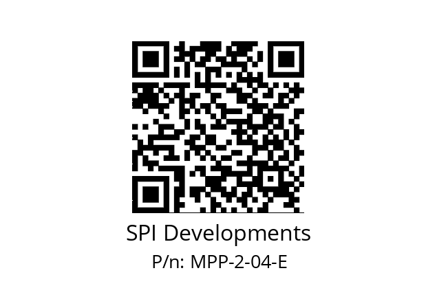   SPI Developments MPP-2-04-E