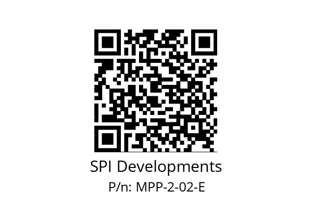   SPI Developments MPP-2-02-E