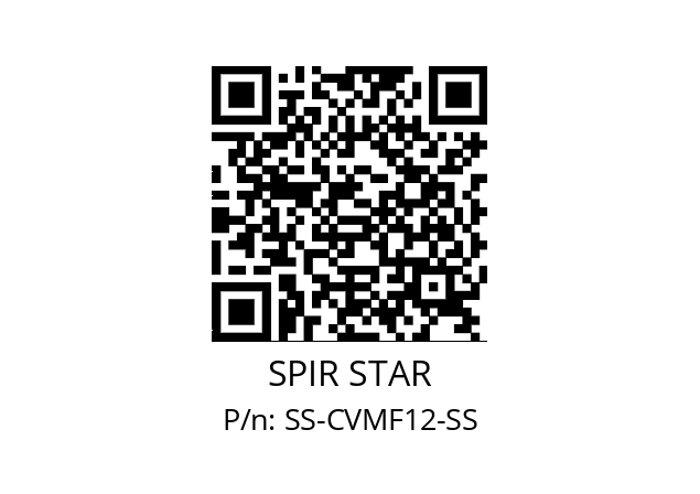   SPIR STAR SS-CVMF12-SS