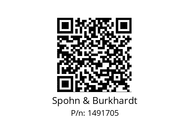   Spohn & Burkhardt 1491705