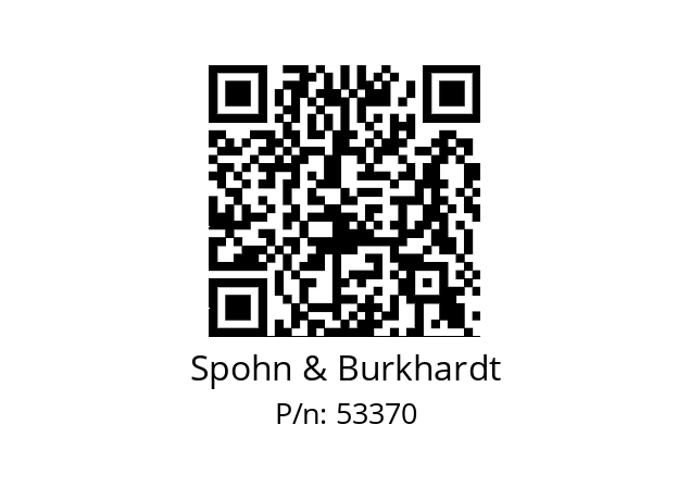   Spohn & Burkhardt 53370