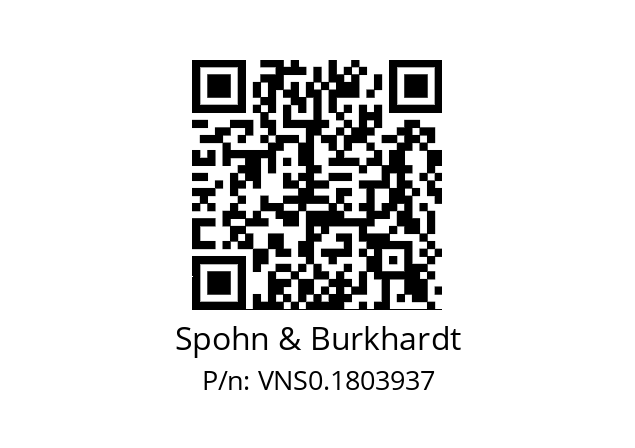   Spohn & Burkhardt VNS0.1803937