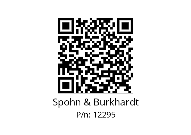   Spohn & Burkhardt 12295