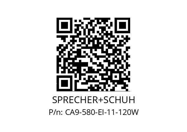   SPRECHER+SCHUH CA9-580-EI-11-120W