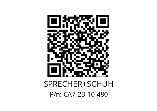   SPRECHER+SCHUH CA7-23-10-480