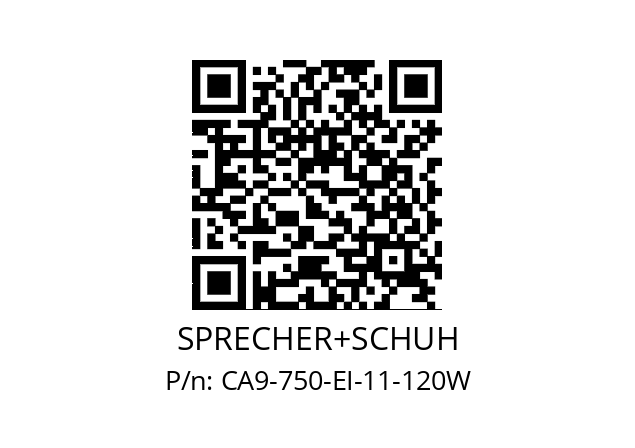   SPRECHER+SCHUH CA9-750-EI-11-120W