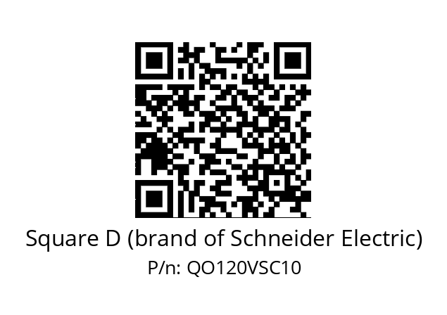   Square D (brand of Schneider Electric) QO120VSC10