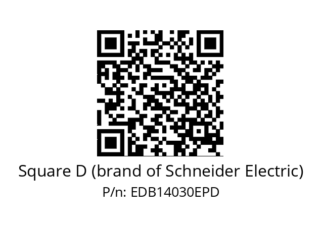   Square D (brand of Schneider Electric) EDB14030EPD