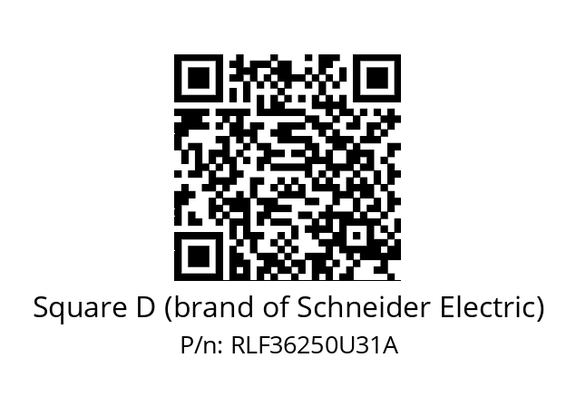   Square D (brand of Schneider Electric) RLF36250U31A