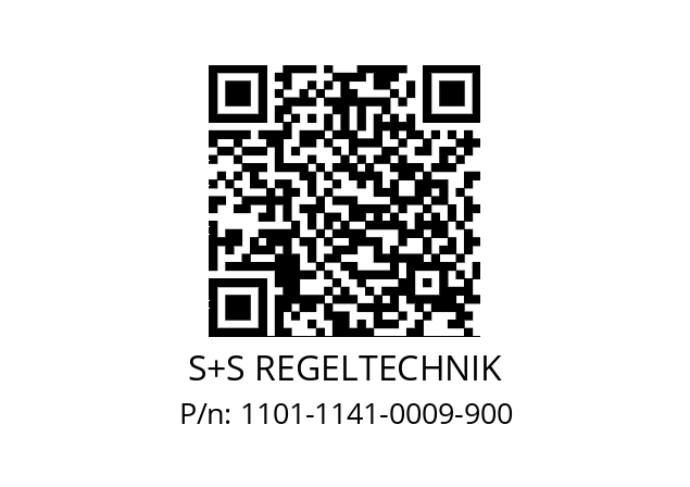   S+S REGELTECHNIK 1101-1141-0009-900