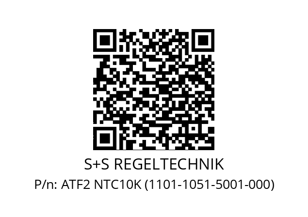   S+S REGELTECHNIK ATF2 NTC10K (1101-1051-5001-000)