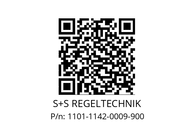   S+S REGELTECHNIK 1101-1142-0009-900