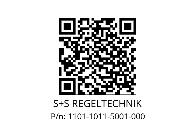   S+S REGELTECHNIK 1101-1011-5001-000