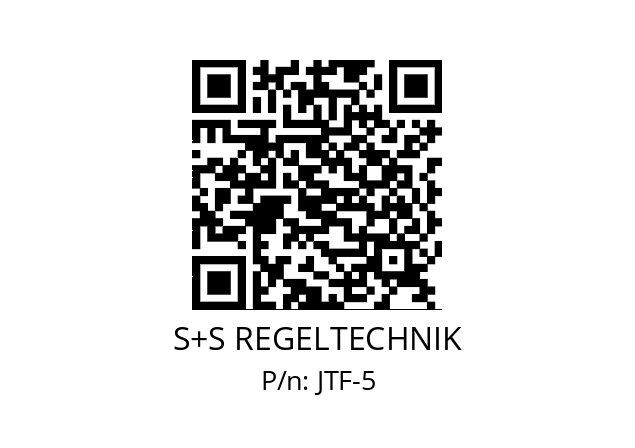   S+S REGELTECHNIK JTF-5