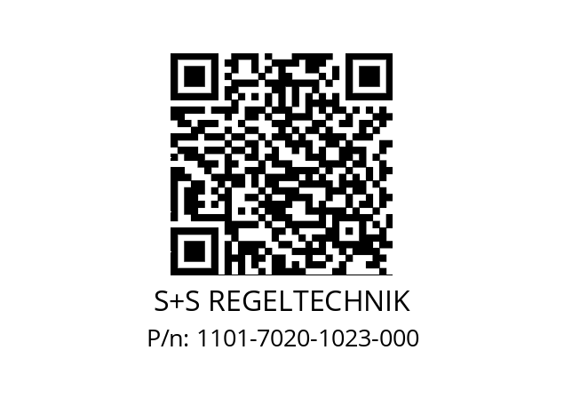   S+S REGELTECHNIK 1101-7020-1023-000