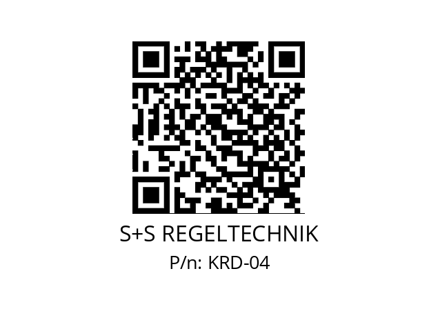   S+S REGELTECHNIK KRD-04