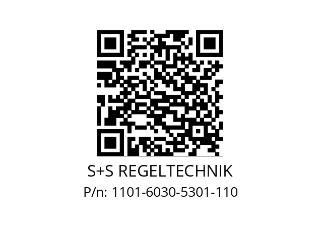   S+S REGELTECHNIK 1101-6030-5301-110