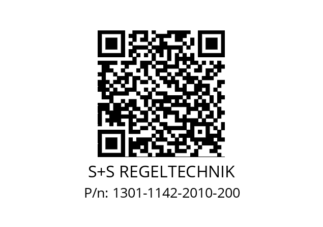   S+S REGELTECHNIK 1301-1142-2010-200