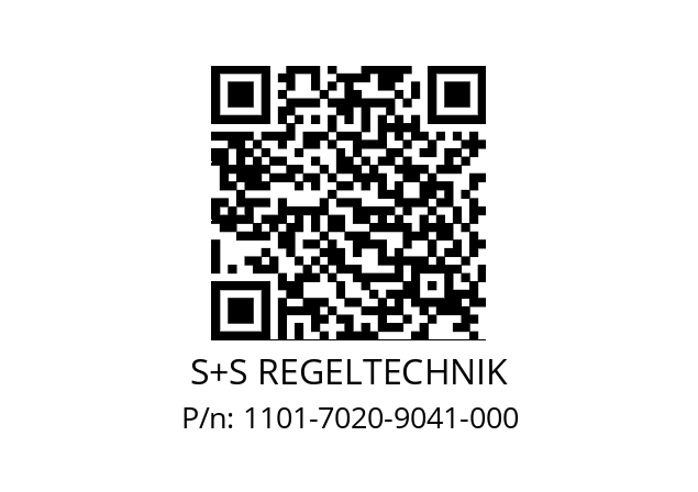   S+S REGELTECHNIK 1101-7020-9041-000