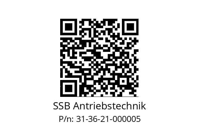   SSB Antriebstechnik 31-36-21-000005