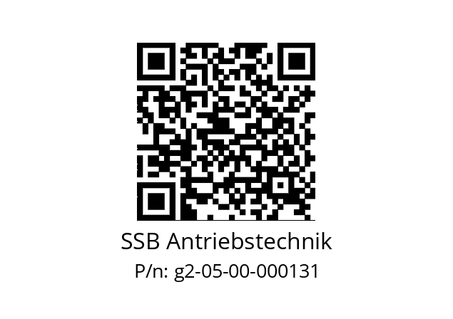   SSB Antriebstechnik g2-05-00-000131