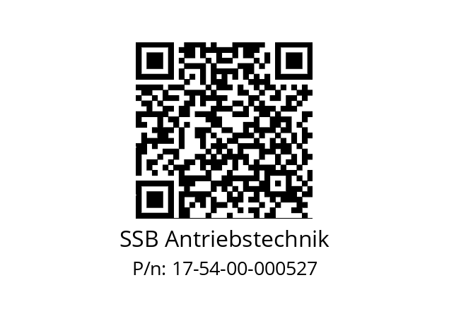   SSB Antriebstechnik 17-54-00-000527