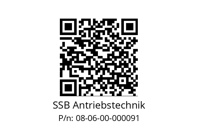   SSB Antriebstechnik 08-06-00-000091