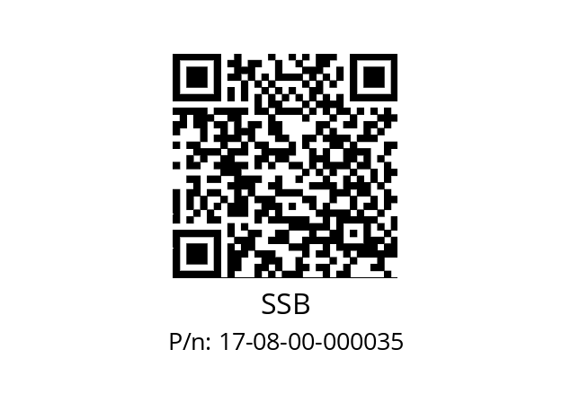   SSB 17-08-00-000035