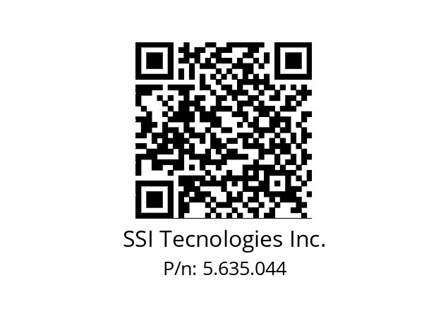   SSI Tecnologies Inc. 5.635.044