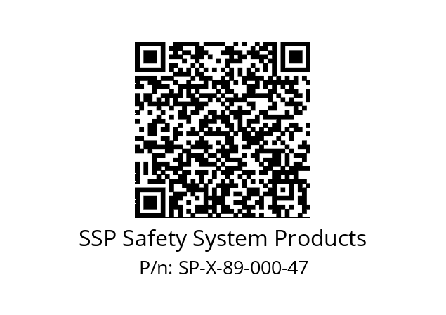  S14LDRB-H09-E2-I1-I1-Q1A0-Q2A0-Q3C0-Q4I0-W07 SSP Safety System Products SP-X-89-000-47