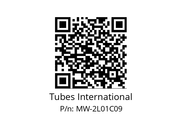   Tubes International MW-2L01C09