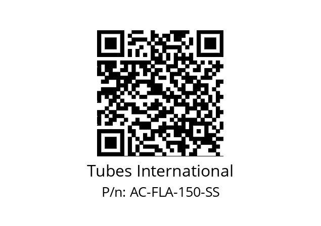   Tubes International AC-FLA-150-SS