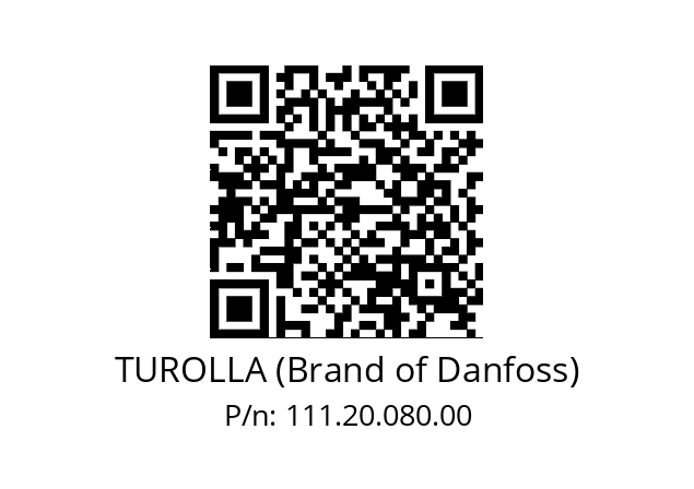   TUROLLA (Brand of Danfoss) 111.20.080.00