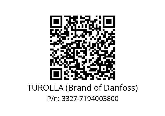   TUROLLA (Brand of Danfoss) 3327-7194003800