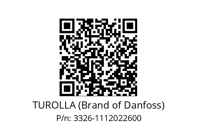   TUROLLA (Brand of Danfoss) 3326-1112022600