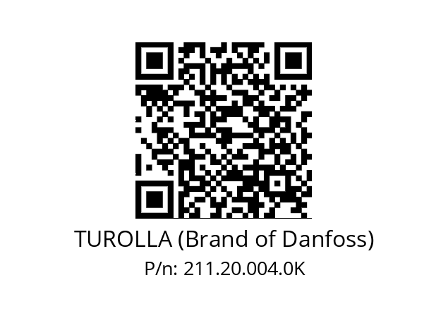   TUROLLA (Brand of Danfoss) 211.20.004.0K