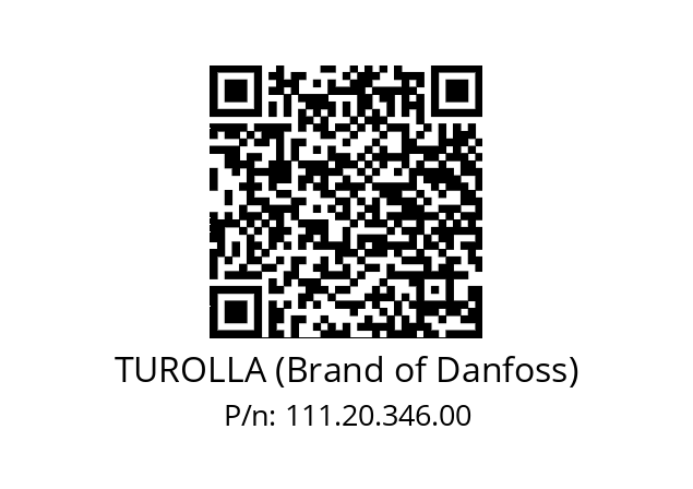   TUROLLA (Brand of Danfoss) 111.20.346.00