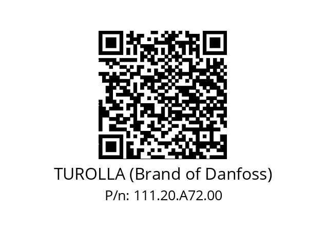   TUROLLA (Brand of Danfoss) 111.20.A72.00