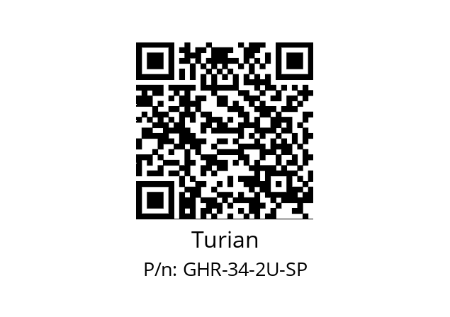   Turian GHR-34-2U-SP