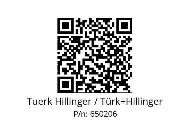   Tuerk Hillinger / Türk+Hillinger 650206