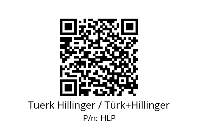   Tuerk Hillinger / Türk+Hillinger HLP